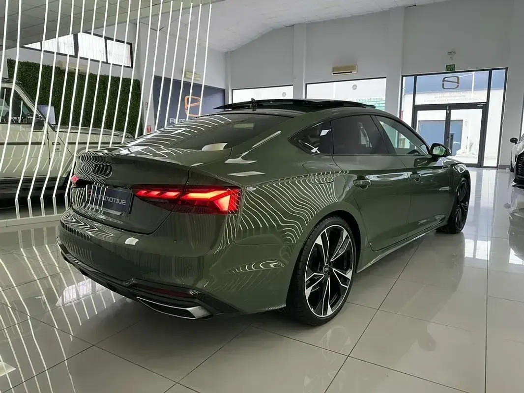 Occasion Audi A5 Sportback Ambiente 204 PK (150 kW) 2023 Groen Hatchback