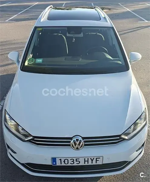 Usado VW Golf Sportsvan Sportline 150 CV (110 kW) 2014 Blanco Monovolumen