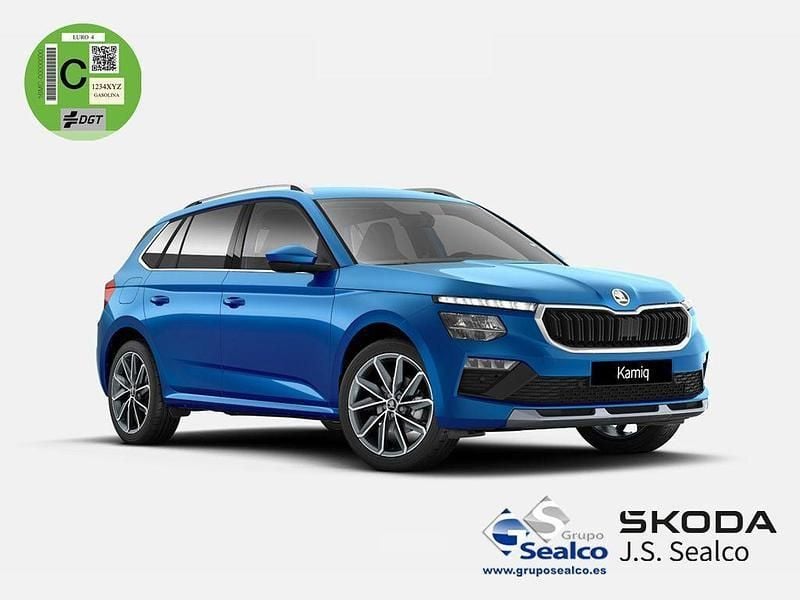 Azul Nuevo 2025 Skoda Kamiq Sport SUV | 26.540 € (Caro) - Imagen 1/4