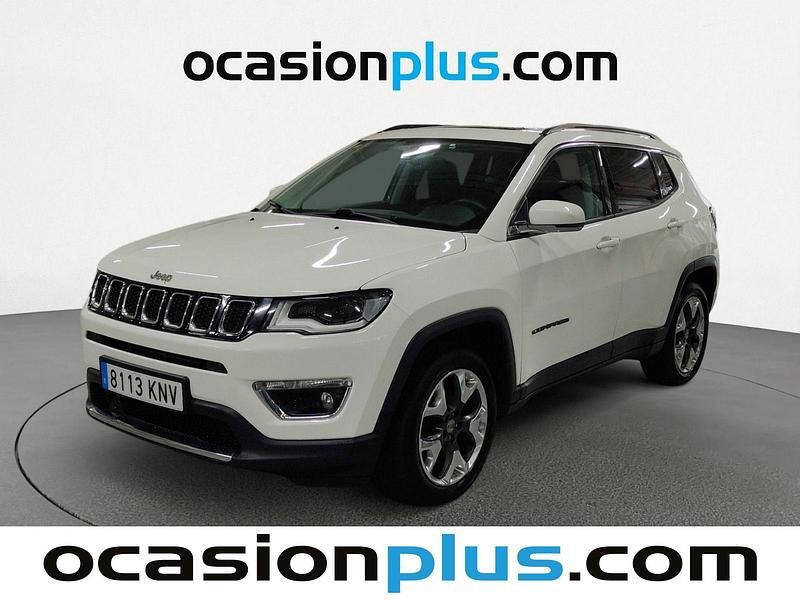 Blanco Usado 2018 Jeep Compass Limited SUV | 18.173 € (Un poco caro) - Imagen 1/4