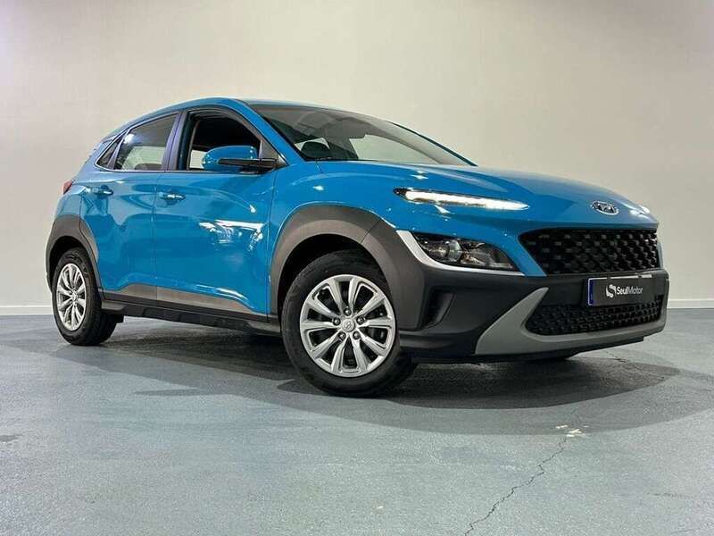 Azul Usado 2021 Hyundai Kona SUV | 15.499 € (Precio justo) - Imagen 1/4