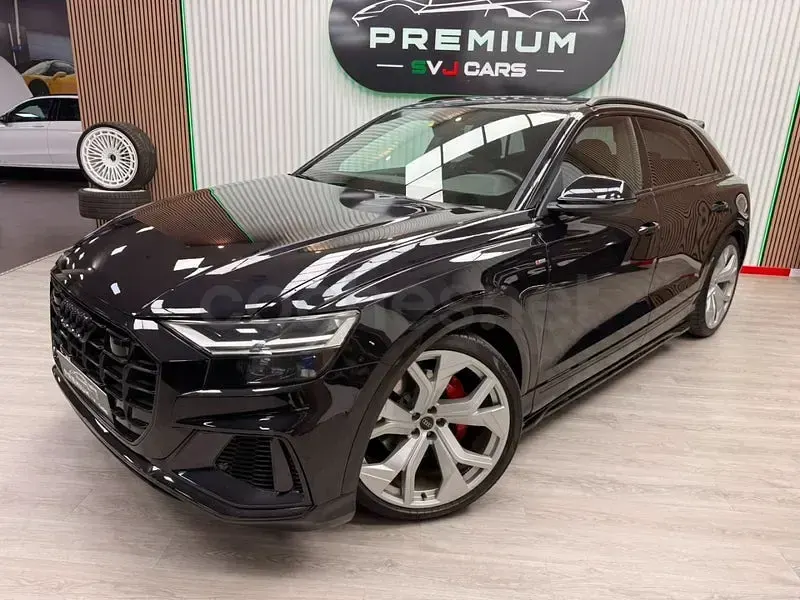 Usado Audi Q8 S-Line 286 CV (210 kW) 2020 Negro SUV