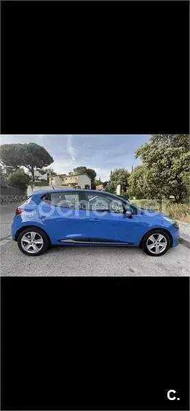 Usado Renault Clio IV Expression 90 CV (66 kW) 2014 Azul Berlina