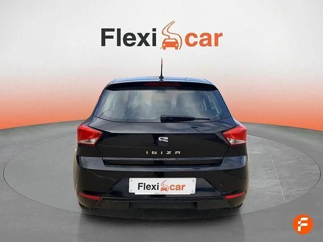 Usado Seat Ibiza Reference 95 CV (69 kW) 2018 Negro Berlina