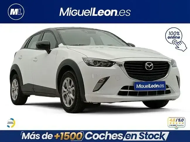 Begagnad Mazda CX-3 Luxury 120 HK (88 kW) 2016 Vit SUV