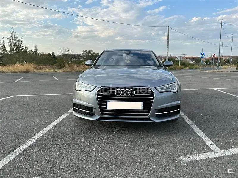 Usado Audi A6 S-Line 272 CV (200 kW) 2015 Gris / plata Berlina