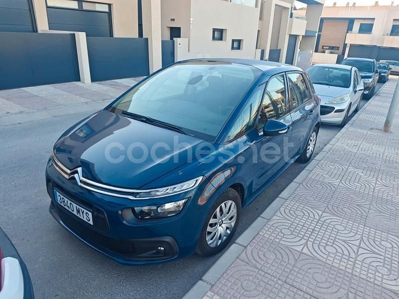 Azul Usado 2018 Citroën C4 Picasso Feel Monovolumen | 6600 € (Super precio) - Imagen 1/4