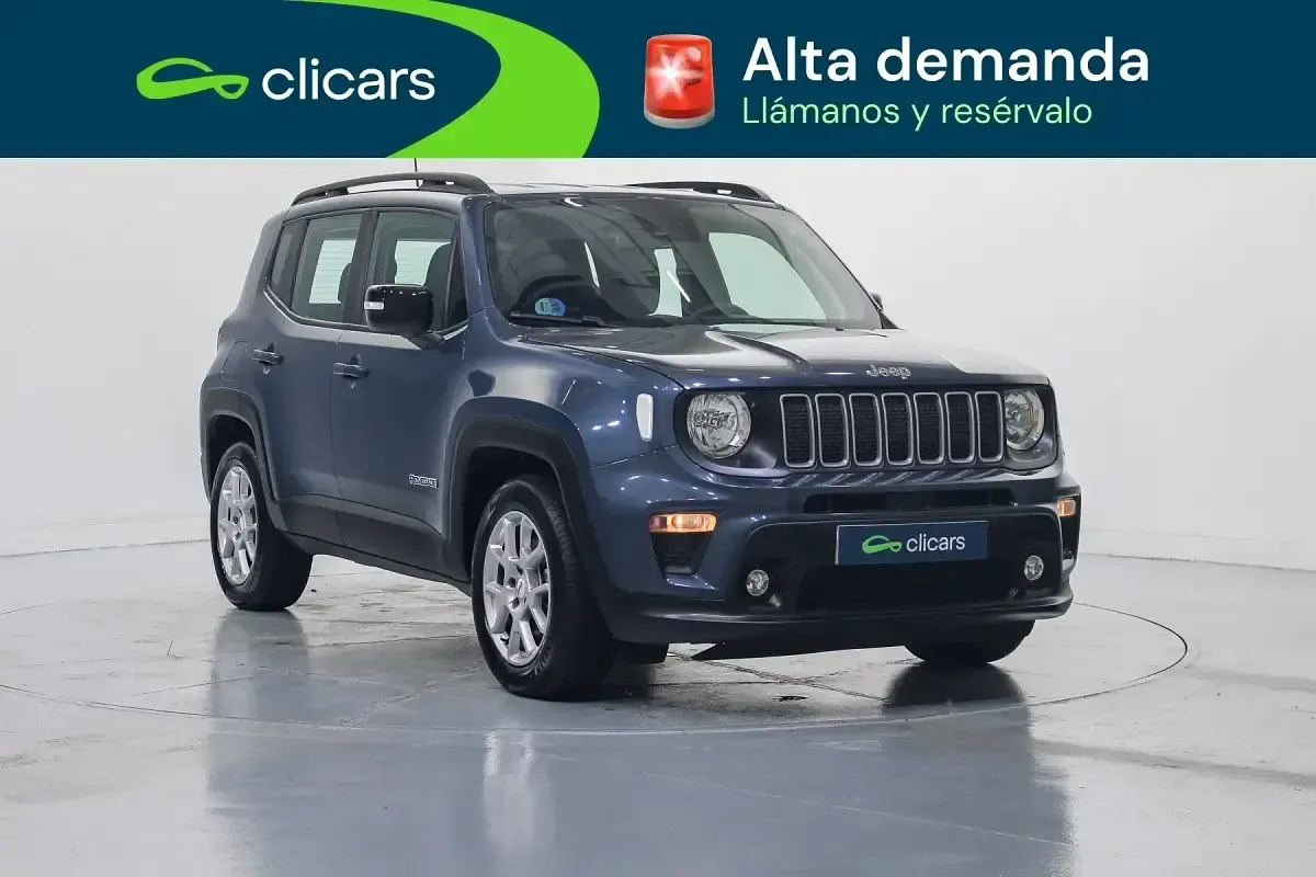 Usado Jeep Renegade Limited 130 CV (95 kW) 2024 Azul SUV