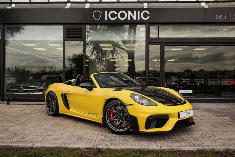 Amarillo Usado 2024 Porsche 718 Spyder Descapotable | 174.900 € - Imagen 1/4