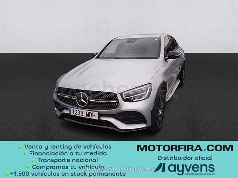 Usado Mercedes GLC220 194 CV (142 kW) 2023 Gris / plata Coupe