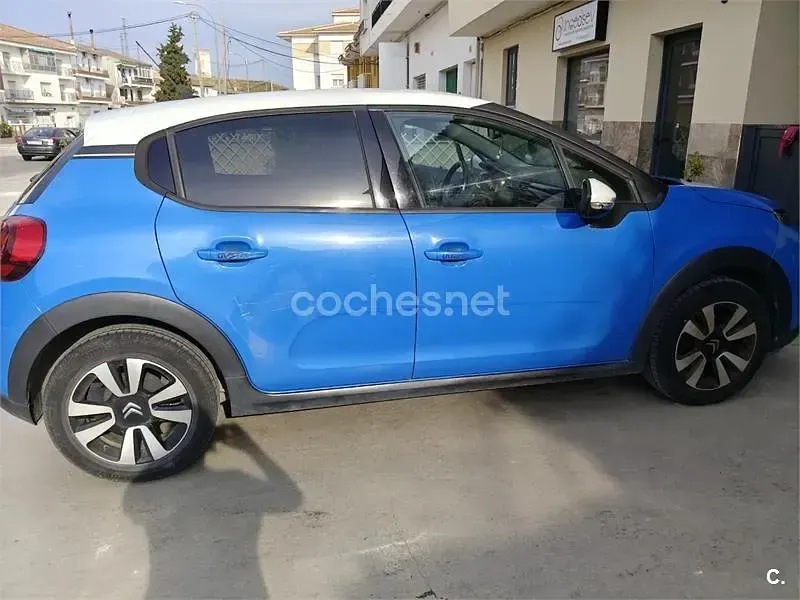 Usado Citroën C3 PureTech 82 CV (60 kW) 2017 Azul Berlina