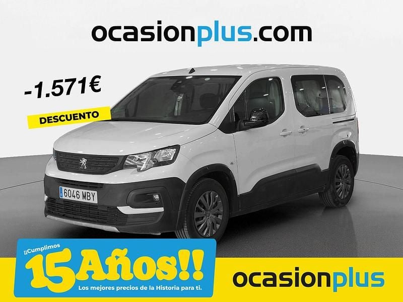 Blanco Usado 2022 Peugeot Rifter Business-Line Monovolumen | 17.290 € (Buen precio) - Imagen 1/4
