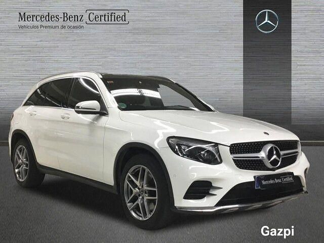 Usado Mercedes GLC250 204 CV (150 kW) 2017 Blanco polar