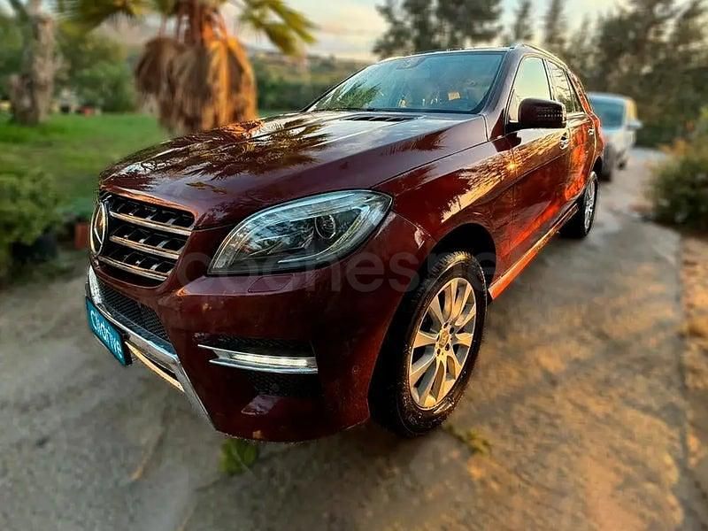 Usado Mercedes ML350 258 CV (189 kW) 2013 Granate SUV