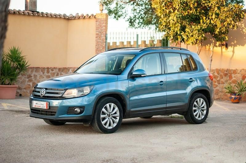 Usado VW Tiguan 110 CV (80 kW) 2014 Azul SUV