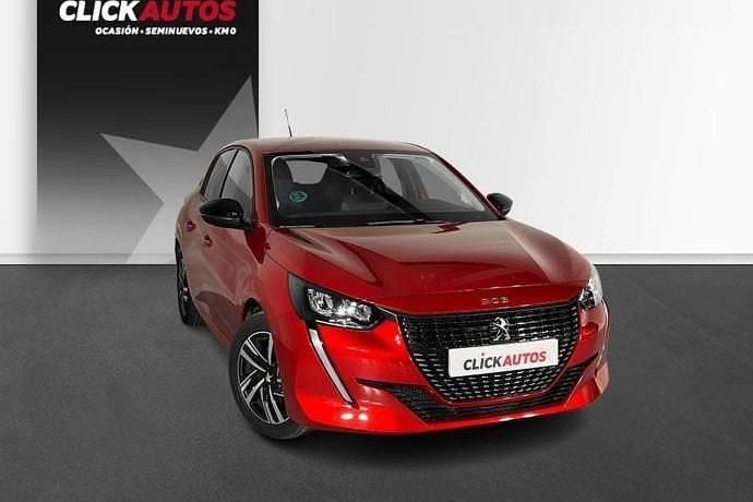 Usado Peugeot 208 Allure 100 CV (73 kW) 2023 Negro Utilitario
