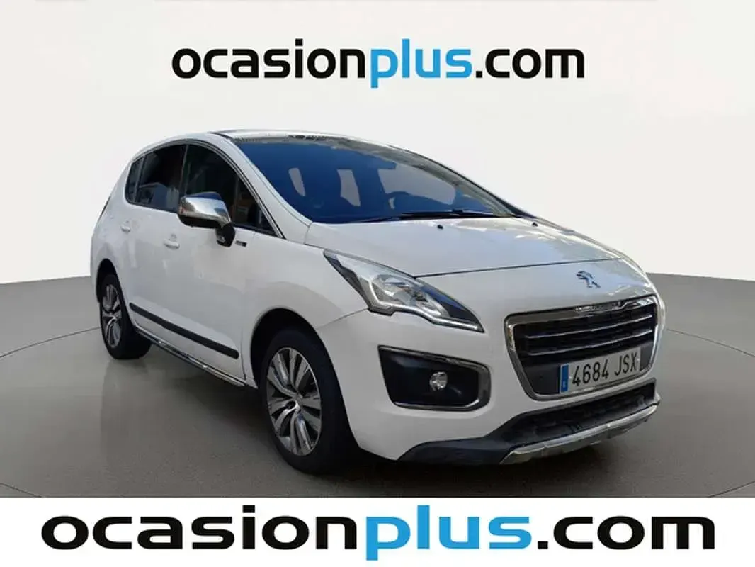 Usado Peugeot 3008 Style 131 CV (96 kW) 2016 Blanco Monovolumen