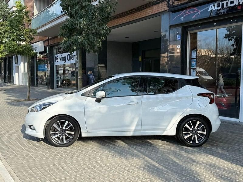 Usado Nissan Micra Acenta 90 CV (66 kW) 2017 Blanco Utilitario