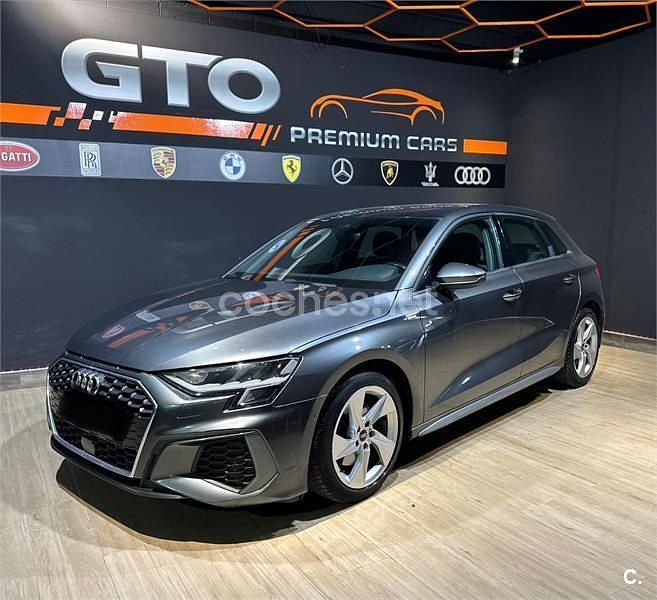 Gris / plata Usado 2020 Audi A3 S-Line Berlina | 16.900 € (Super precio) - Imagen 1/4