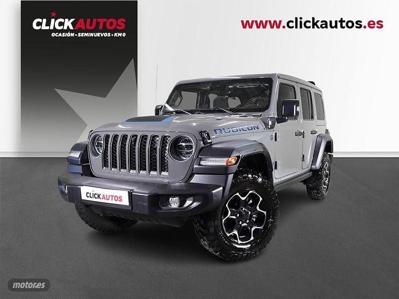 Gris Usado 2022 Jeep Wrangler Rubicon SUV | 67.450 € (Caro) - Imagen 1/4