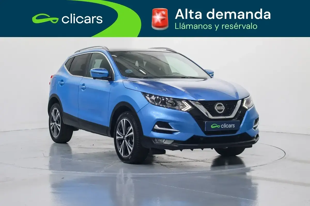 Usado Nissan Qashqai N-Connecta 140 CV (102 kW) 2020 Azul SUV