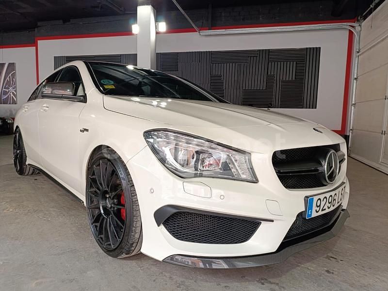 Usado Mercedes CLA45 AMG Shooting Brake AMG 360 CV (264 kW) 2015 Blanco Familiar