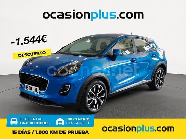 Azul Usado 2022 Ford Puma Titanium SUV | 16.990 € (Precio justo) - Imagen 1/4