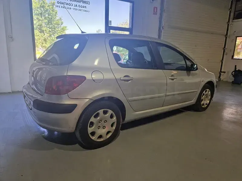 Usado Peugeot 307 110 CV (80 kW) 2003 Gris / plata Berlina
