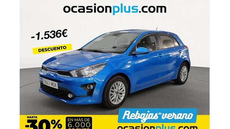 Azul Usado 2023 Kia Rio Utilitario | 14.728 € (Precio justo) - Imagen 1/4
