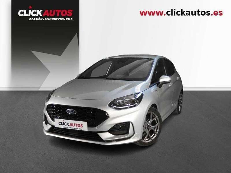 Plateado Usado 2022 Ford Fiesta ST-Line Utilitario | 14.050 € (Precio justo) - Imagen 1/4