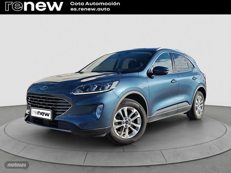 Azul Usado 2021 Ford Kuga Titanium SUV | 20.490 € (Precio justo) - Imagen 1/4
