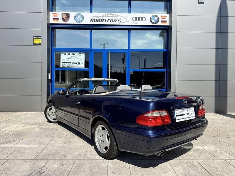 Occasion Mercedes CLK200 136 PK (100 kW) 2000 Blauw Cabriolet