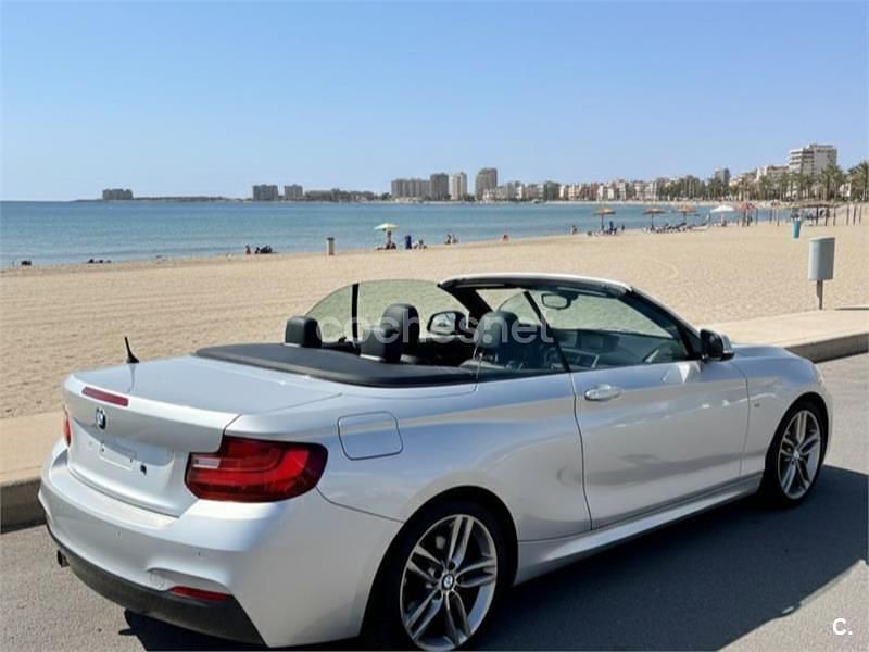 Usado BMW 218 150 CV (110 kW) 2018 Gris / plata Descapotable