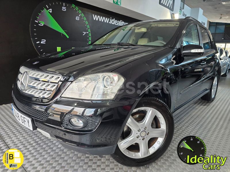 Negro Usado 2008 Mercedes ML320 SUV | 15.990 € (Un poco caro) - Imagen 1/4
