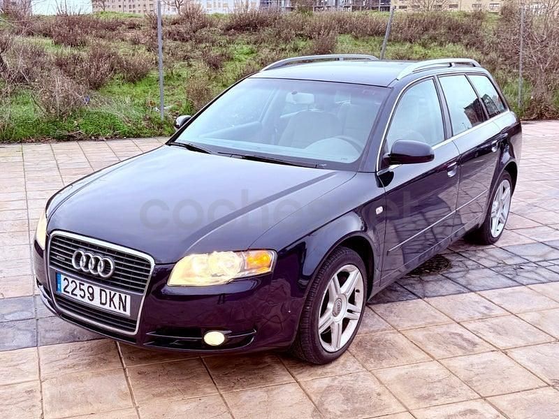 Usado Audi A4 S-Line 205 CV (150 kW) 2005 Azul Familiar