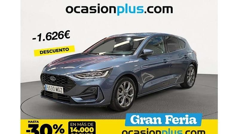 Azul Usado 2023 Ford Focus ST-Line Utilitario | 16.264 € (Precio justo) - Imagen 1/4