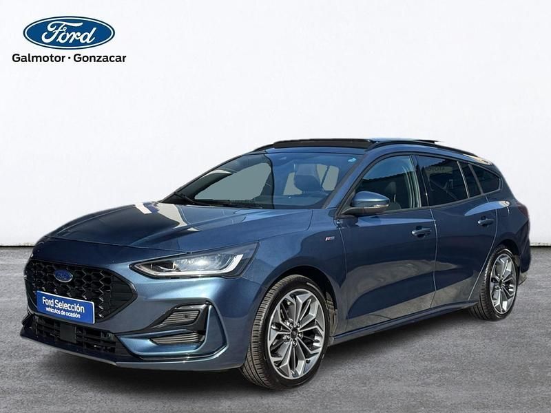 Azul chromet (metalizada) Usado 2022 Ford Focus ST-Line X Utilitario | 19.975 € - Imagen 1/4
