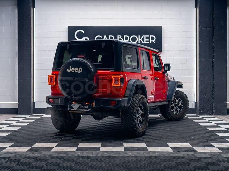 Usado Jeep Wrangler Rubicon 200 CV (147 kW) 2019 Rojo SUV