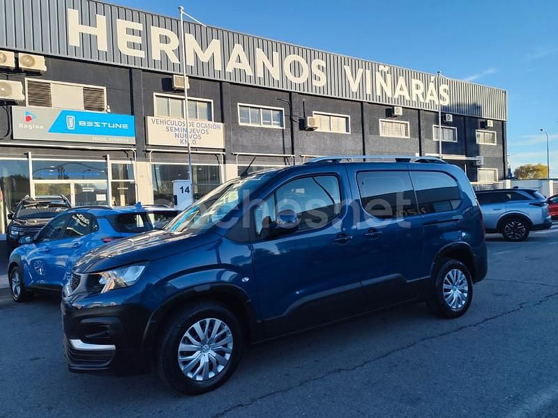 Usado Peugeot Rifter Active 130 CV (95 kW) 2019 Azul Monovolumen