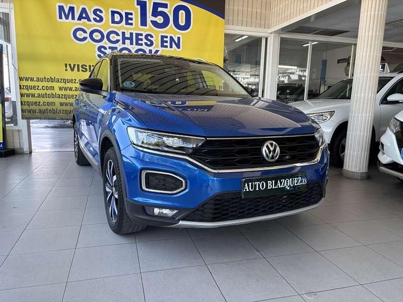 Azul Usado 2017 VW T-Roc Advance SUV | 16.600 € - Imagen 1/4