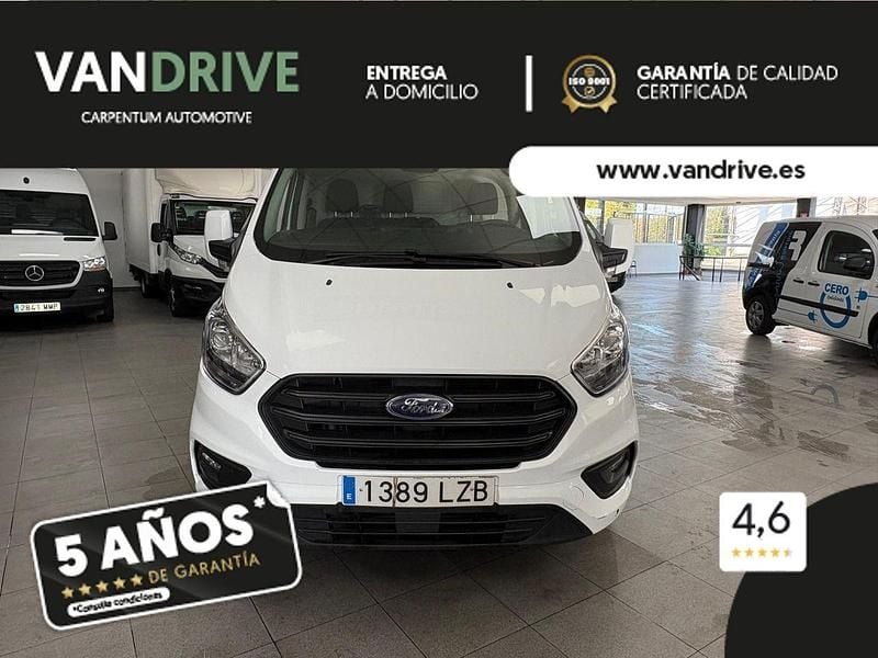 Usado Ford Transit Custom Trend 130 CV (95 kW) 2019 Blanco Berlina