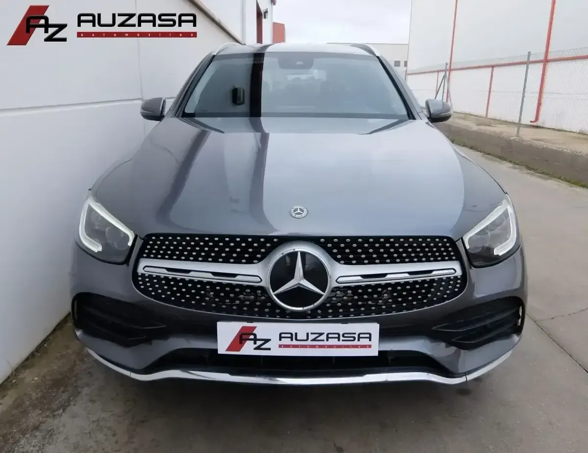 Usado Mercedes GLC220 194 CV (142 kW) 2021 Gris / plata SUV