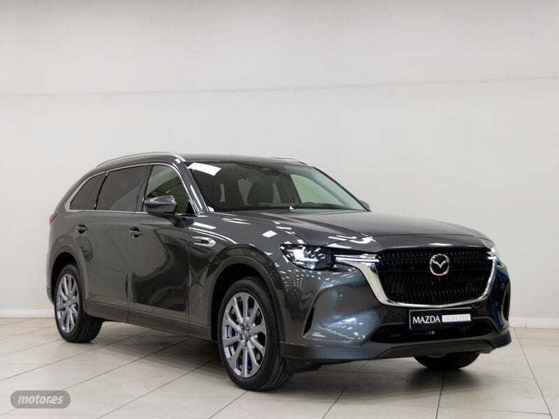 Gris Nuevo 2025 Mazda CX-80 Exclusive-Line SUV | 53.900 € (Super precio) - Imagen 1/4
