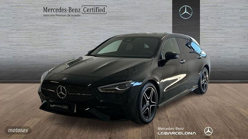 Negro Usado 2024 Mercedes CLA200 AMG line | 39.900 € (Precio justo) - Imagen 1/4