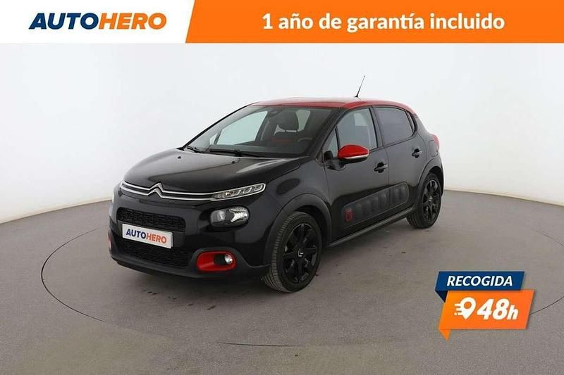 Negro Usado 2019 Citroën C3 PureTech Utilitario | 11.899 € (Caro) - Imagen 1/3