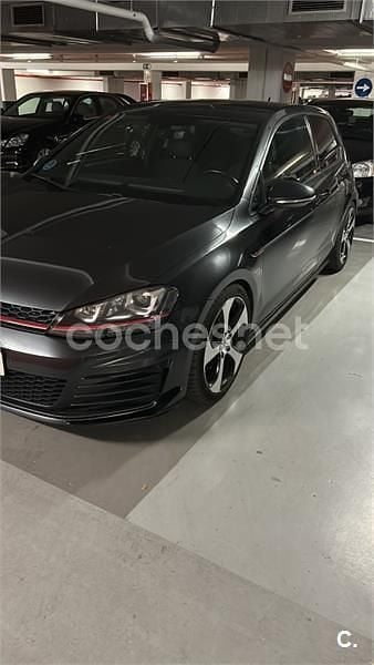 Usado VW Golf VII GTI 230 CV (169 kW) 2016 Negro Berlina