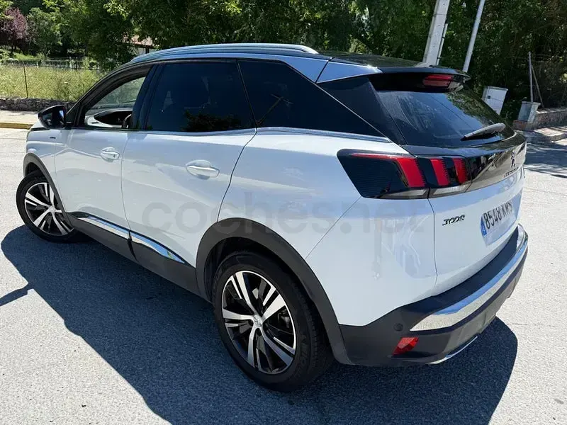 Usado Peugeot 3008 GT-line 130 CV (95 kW) 2018 Blanco SUV