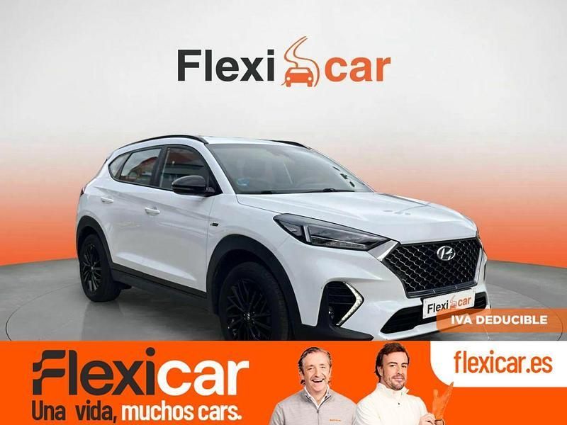 Usado Hyundai Tucson N Line 136 CV (100 kW) 2020 Blanco SUV