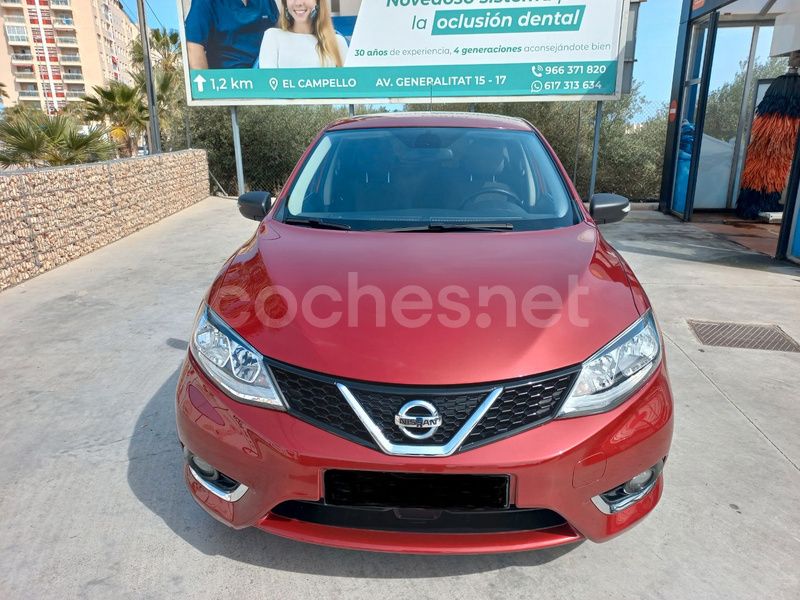 Usado Nissan Pulsar Visia 115 CV (84 kW) 2014 Rojo Berlina