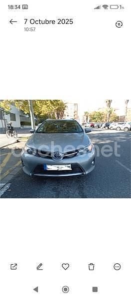 Gris / plata Usado 2014 Toyota Auris Hybrid Advance Familiar | 14.100 € (Precio justo) - Imagen 1/4